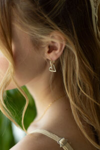 mandy moody heart earrings